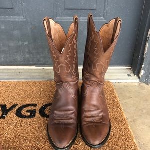 Ariat Leather Boots Size 8